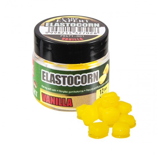 Porumb Silicon Carp Expert - Elastocorn in dip Vanilie